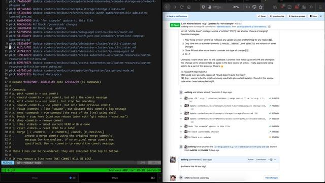 Complying with Squash Request for Kubernetes Website contribution смотреть онлайн