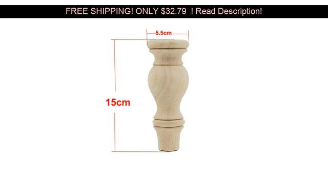 15*5.5cm 4pcs/lot Solid Wood Furniture Foot TV Cabinet Tea Table Legs смотреть онлайн