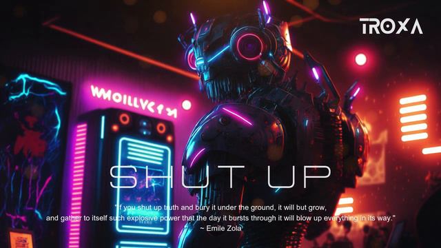 SHUT UP - DARK TECHNO CYBERPUNK MUSIC | TROXA смотреть онлайн