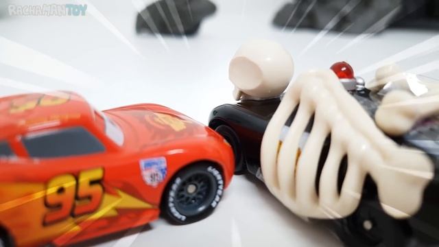 Disney Car Lightning McQueen, Save Friends In The Magical Skull Cave. ❤️ Rachaman Toy