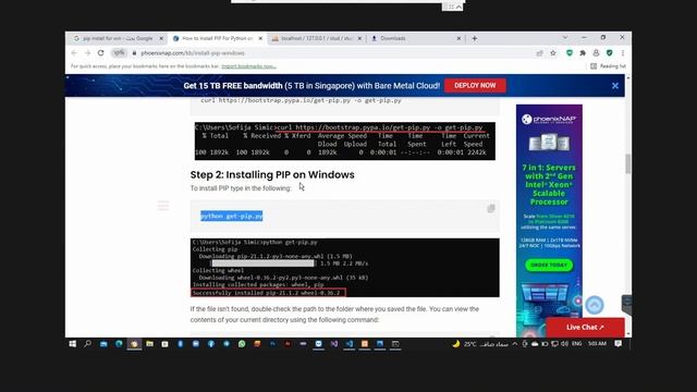 pip install for win 10 (حل مشكلة تسطيب مكتبات بايثون) смотреть онлайн