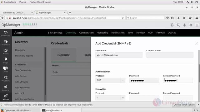 How to use SNMPv3 credential manager for authentication on OpManager смотреть онлайн