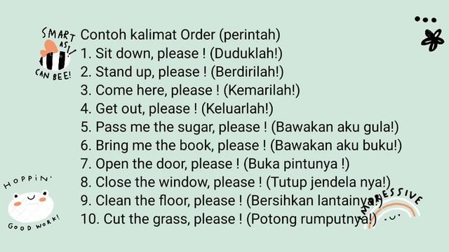 Kelas 6 "ORDER AND REQUEST" Pembelajaran Daring Bahasa Inggris kelas enam смотреть онлайн