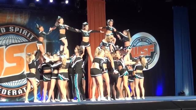 Cheer Extreme COED EXCEL WSF Level 3 GRAND CHAMPS! смотреть онлайн