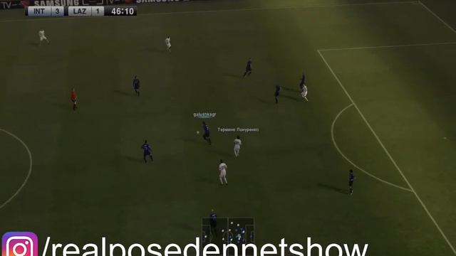 PES 2011 | Inter VS Lazio | Serie A | Full Match Gameplay PC смотреть онлайн