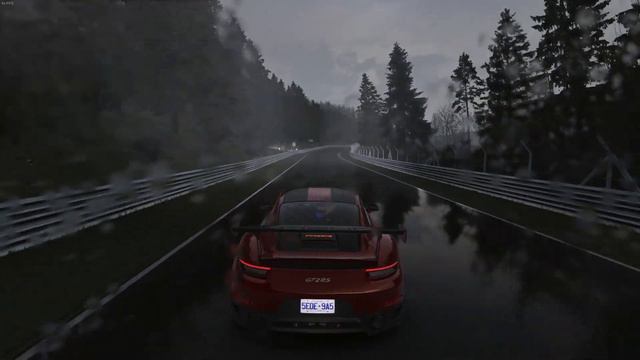 Assetto Corsa - Pure 0.250 - REALISTIC Graphics - Extreme Wet Conditions - Porsche 911 GT2 RS MR