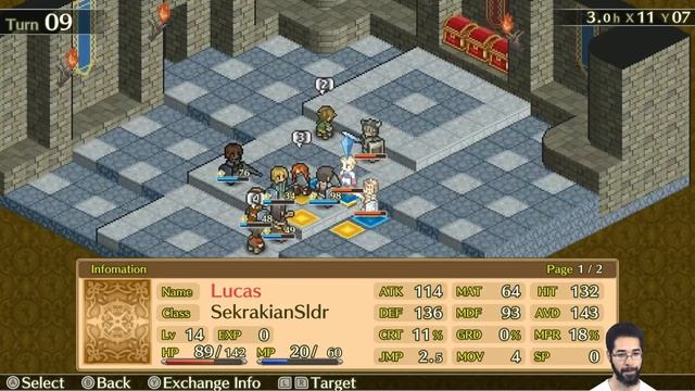 Let's Play: Mercenaries Saga: Will of the White Lions - Part 10 смотреть онлайн