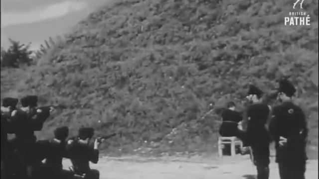 Italian Chief Of Fascist Police Pietro Caruso's Execution | War Archives