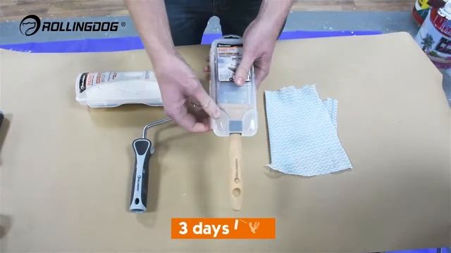 Профессиональный малярный инструмент - ROLLINGDOG® - Защитные кейсы Paint Pal® для валиков и кистей смотреть онлайн
