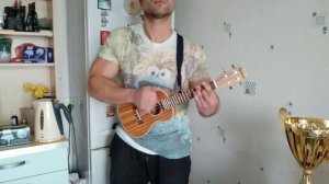 Блюз Кантри Рок на Укулеле Ukulele