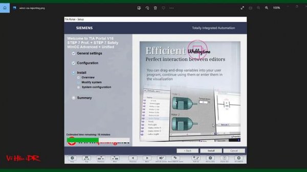 Step-by-Step Guide to Installing TIA Portal V16 with Step7 & WinCC Advance for PLC HMI Applications