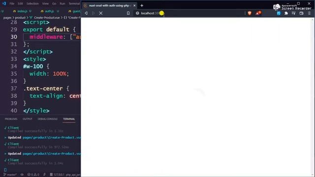 #4 Nuxtjs Logout User and protect routes || Nuxt crud with auth смотреть онлайн