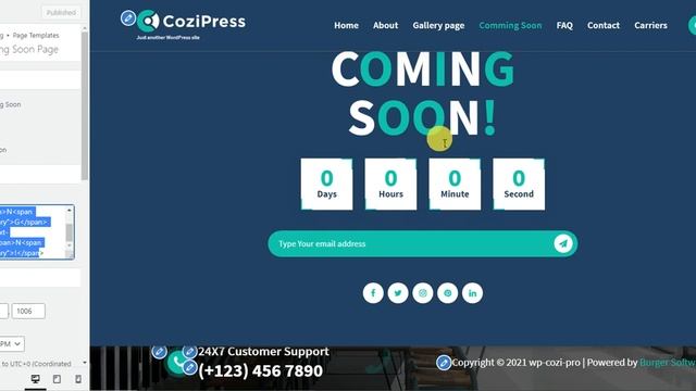 29) How to Manage Coming Soon Page Template in the WordPress Cozipress Pro Theme смотреть онлайн