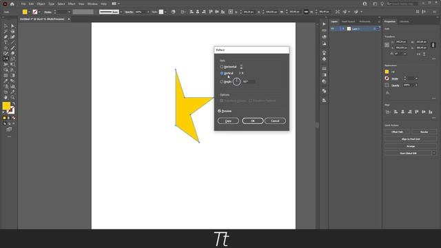 How to Flip an Object in Adobe Illustrator смотреть онлайн