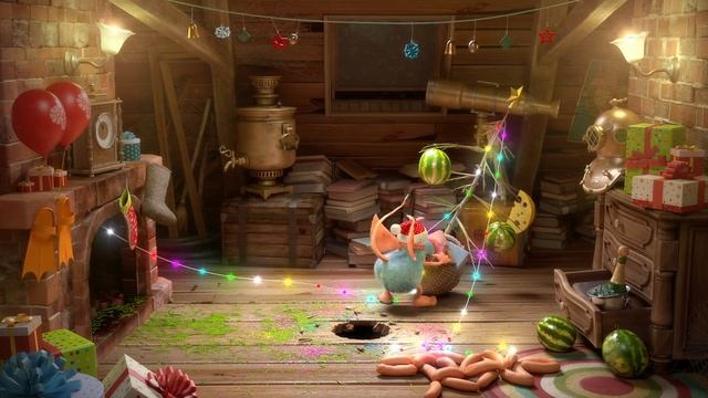 RATTIC - Happy New Year! | Season 1 Episode 1 | NEW 3D Animated Funny Cartoon Series FULL HD