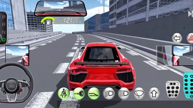 игра 3d класс вождения на Audi Rs8 смотреть онлайн