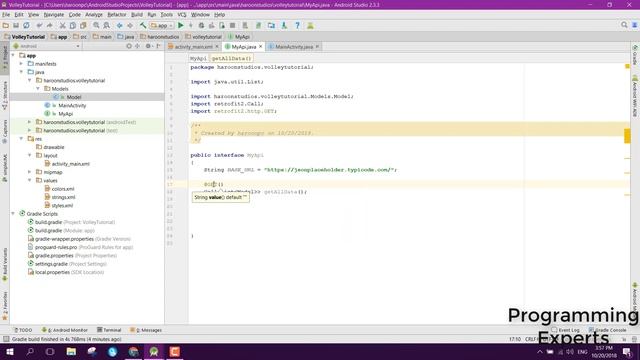 #1 Learn Retrofit (web services) JSON Parsing in Android Studio Tutorial смотреть онлайн