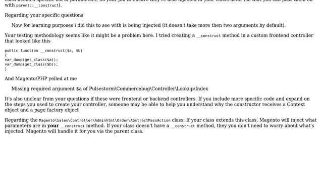 Magento: Magento 2 Dependency Injection constuctor arguments (4 Solutions!!) смотреть онлайн