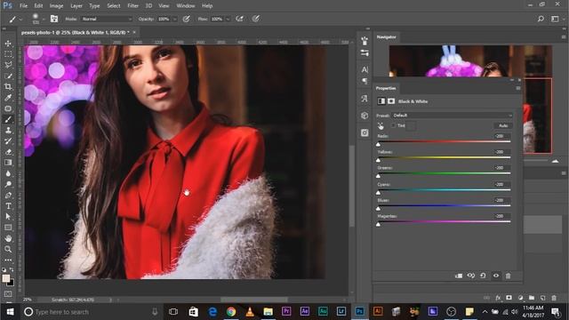 Powerful Trick to Change Any Color to White or Black in Photoshop смотреть онлайн