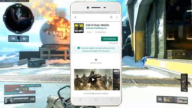 Call of Duty mobile Android download Play Store смотреть онлайн