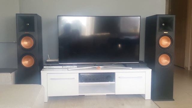 Klipsch RP280F i Pioneer A503R смотреть онлайн