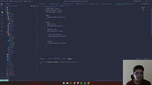 HTC 3 - Aula 18.5 - Estilizando Formulários com React Hook Form e Yup! смотреть онлайн