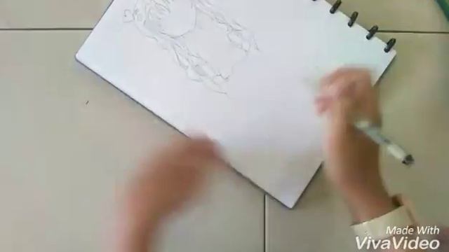 Speeddrawing Anime Girl (Lining Art)・Takamine.Artz