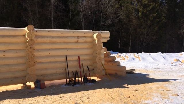 Обзор сруба бани для Андрея от 01.04.2017 ООО Сямженский лес смотреть онлайн