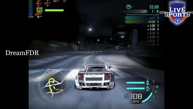 Need For Speed: Carbon - Road Race Car - AMD Athlon X4 870k - Sapphire RX 550 4 GB (PC Game) смотреть онлайн