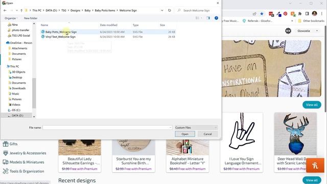 My Glowforge and Acrylic Baby Shower Welcome Sign смотреть онлайн