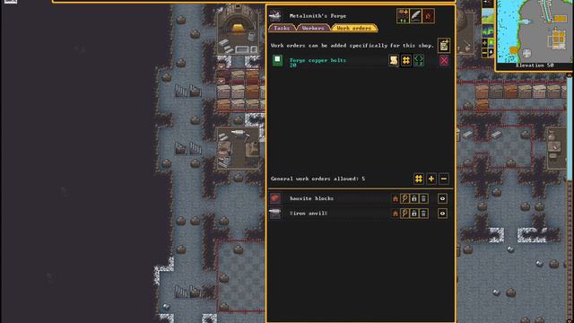 Доставка руды по железной дороге. Dwarf Fortress S2-13 смотреть онлайн