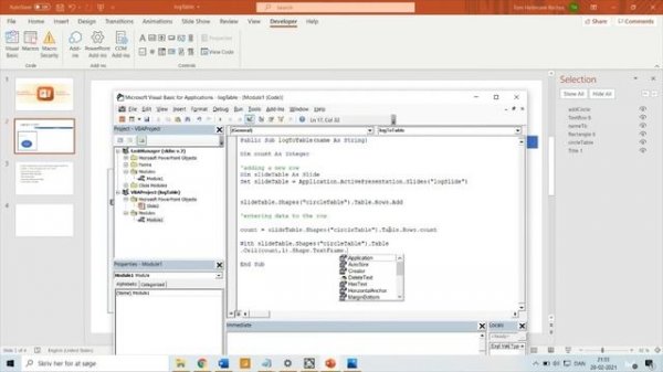 Save Data From PowerPoint | Code VBA Tutorial in PowerPoint