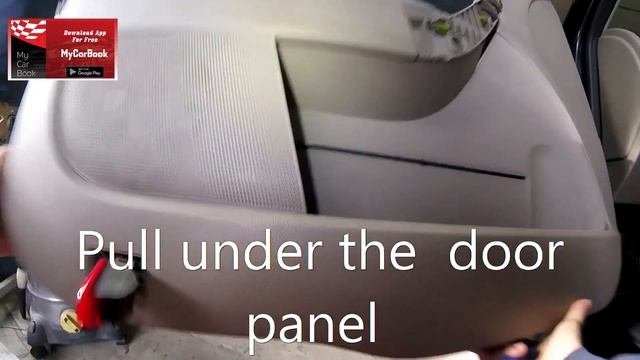 Skoda Yeti door panel removal смотреть онлайн