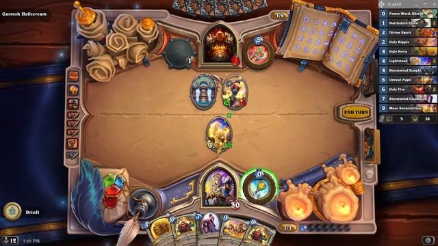 How to beat Garrosh Hellscream / Book of Heroes: Anduin / Hearthstone смотреть онлайн