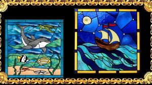 Витраж. Мастер-класс для детей. Детский сад №60 "Теремок" г.о.Мытищи