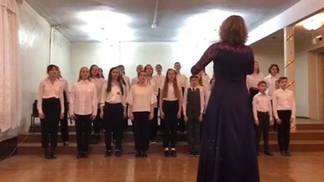 хор "Вдохновение" , М. Регер, сл. М. Белица "Колыбельная Марии" смотреть онлайн