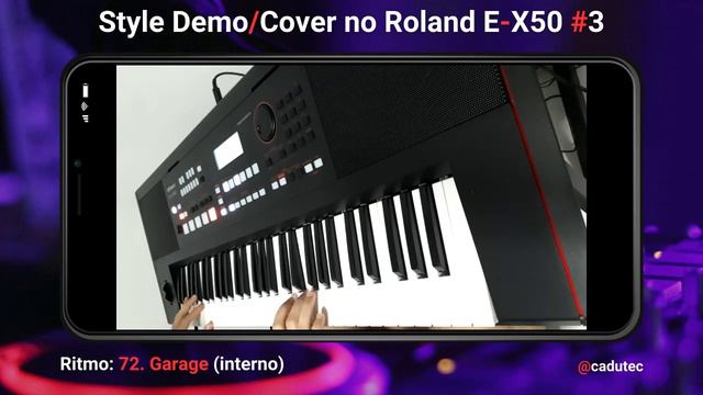 À Francesa (Marina Lima) | Style Demo/Cover no Roland E-X50 #3 смотреть онлайн