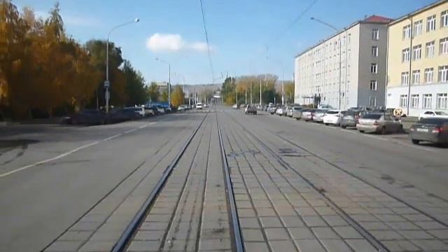 Новокузнецкий трамвай: маршрут №3 смотреть онлайн