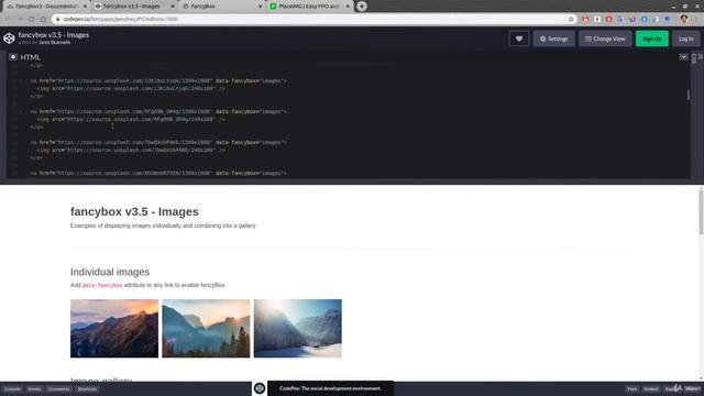 046 Галерея FancyBox смотреть онлайн