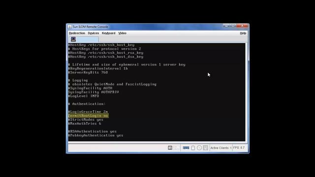 ESX4 SSH Login смотреть онлайн