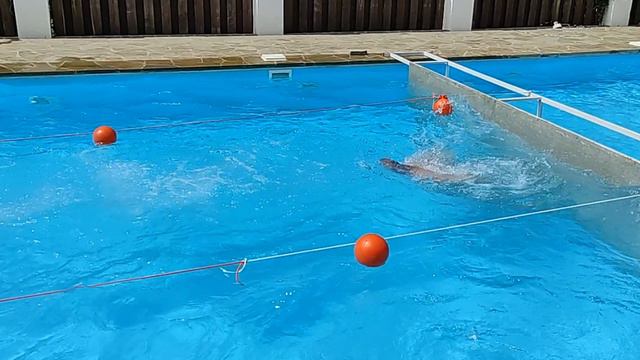 Внуков Александр Вольный 40м в эстафете в Анапе