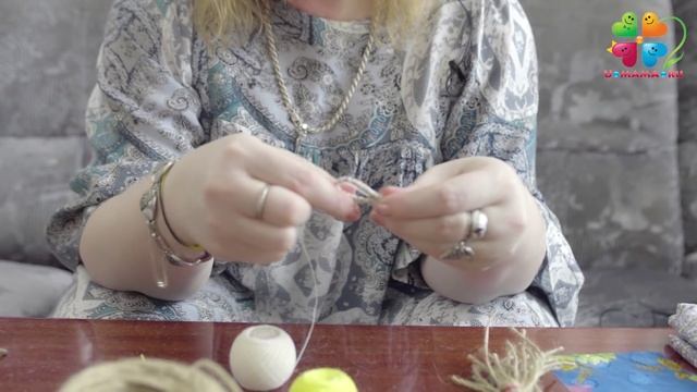 Поделки своими руками. Козочка из пеньковой веревки смотреть онлайн