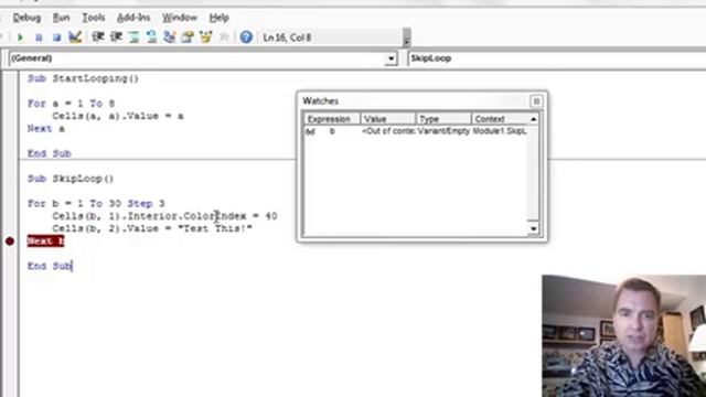 Excel Video 424 Loops with Steps смотреть онлайн