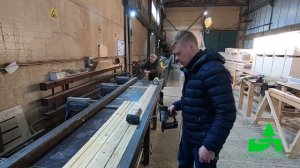ДЕРЕВЯННЫЕ ДВУТАВРОВЫЕ БАЛКИ. Процесс производства поэтапно.
