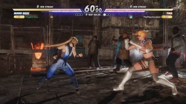 THE MOST BEAUTIFUL ROSE IS BACK!! Dead Or Alive 6 RANKED MATCHES with Marie Rose - Project-JILL- смотреть онлайн