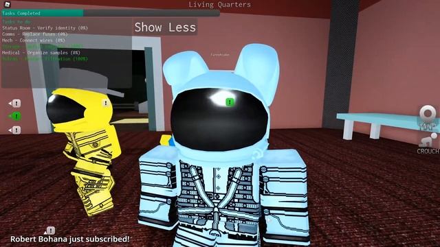 Playing 3D Among Us in Roblox! смотреть онлайн