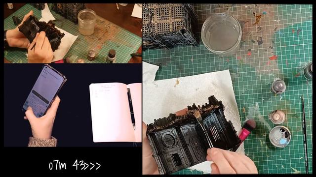 Speed Painting Tabletop Terrain - 40k, AoS, Necromunda. смотреть онлайн
