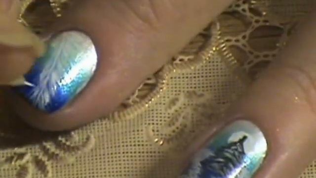 Зимний маникюр/ Градиент/ Winter Nail Art Designs/ Ombre Nail Art смотреть онлайн