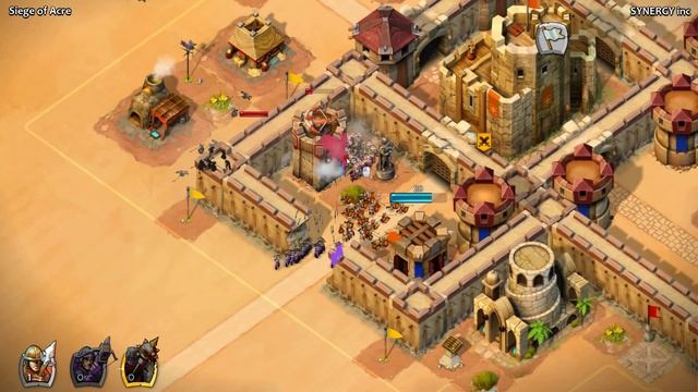 Age of Empires Castle Siege - Siege of Acre - New Strategy смотреть онлайн