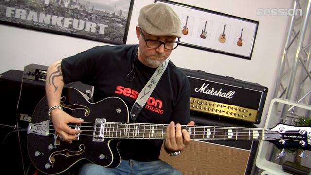 GRETSCH G5440LSB Electromatic Hollow Body Long Scale Bass RW BK смотреть онлайн